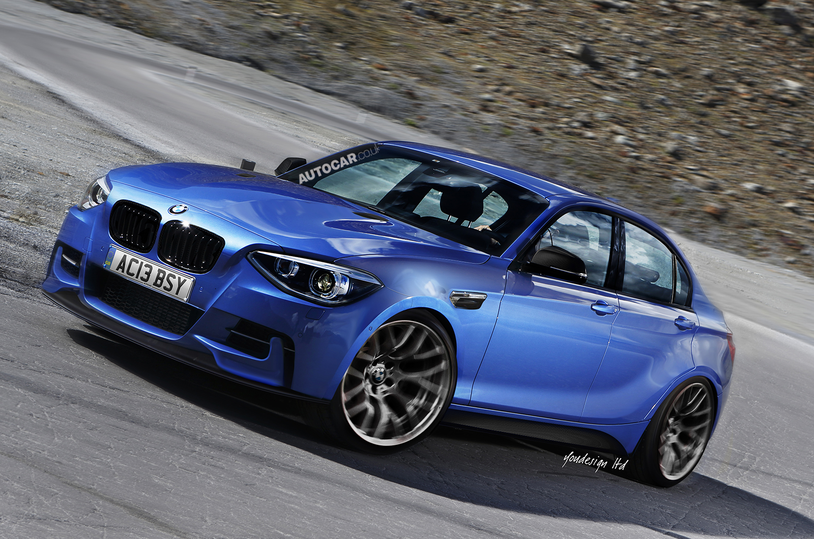 2016 BMW 1 Series saloon - first spy shots | Autocar